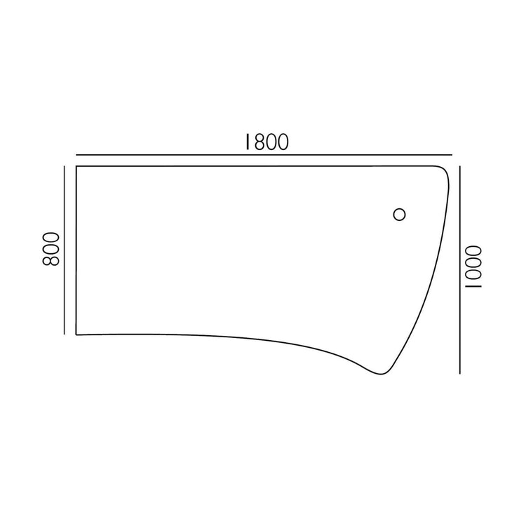 Biroja galds K2 ELEGANCE ONE, 180 x 80 cm, konfigurējams - Ergostock.lv