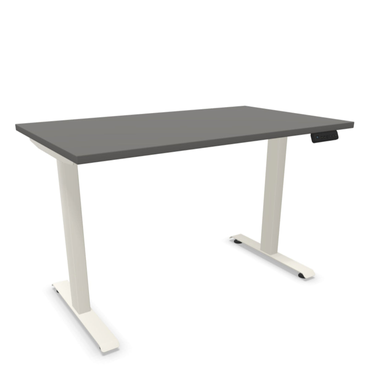 Reguliuojamo aukščio stalas  LITE GEN2 – Antracito / Balta / 120 x 65