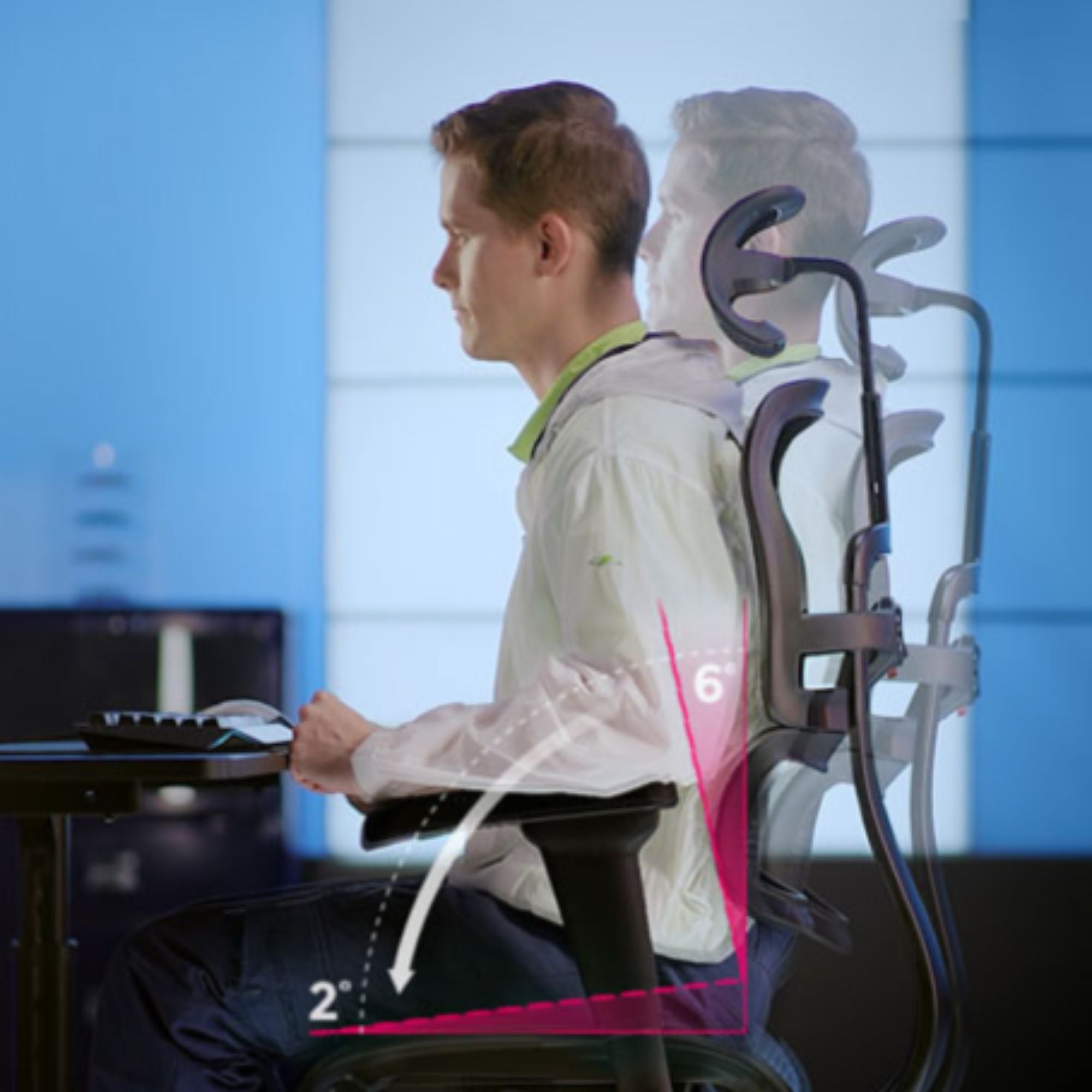 Biuro kėdė Ergohuman 2 Ultra ST BS Black