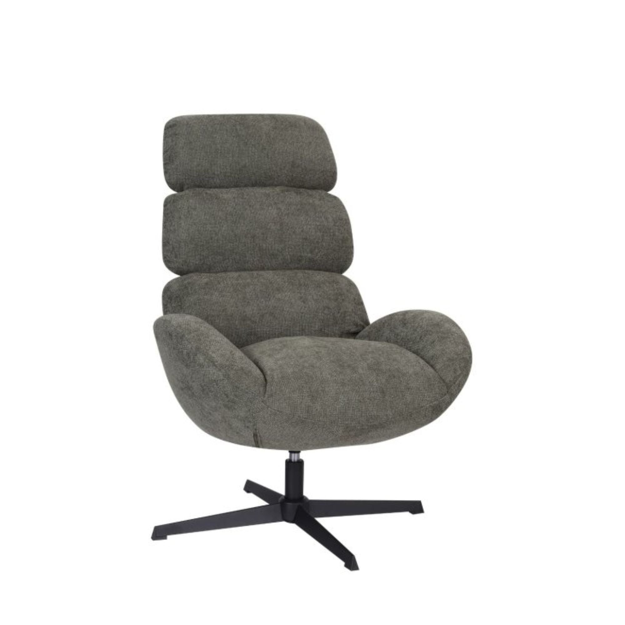 Poilsio krėslas Cloud Dark Green Melange