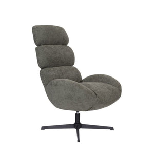 Poilsio krėslas Cloud Dark Green Melange