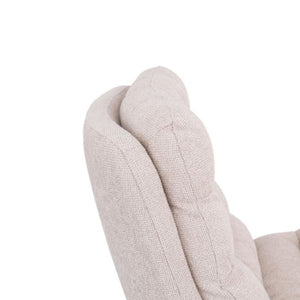 Poilsio krėslas Calvio Light Beige