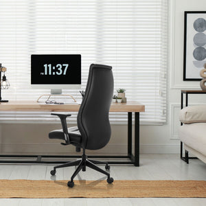 Vadītāju krēsls VITORO Black (līdz 150 kg)