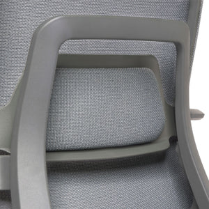Biuro kėdė Cara Graphite HD (iki 150 kg, 10 metų garantija)