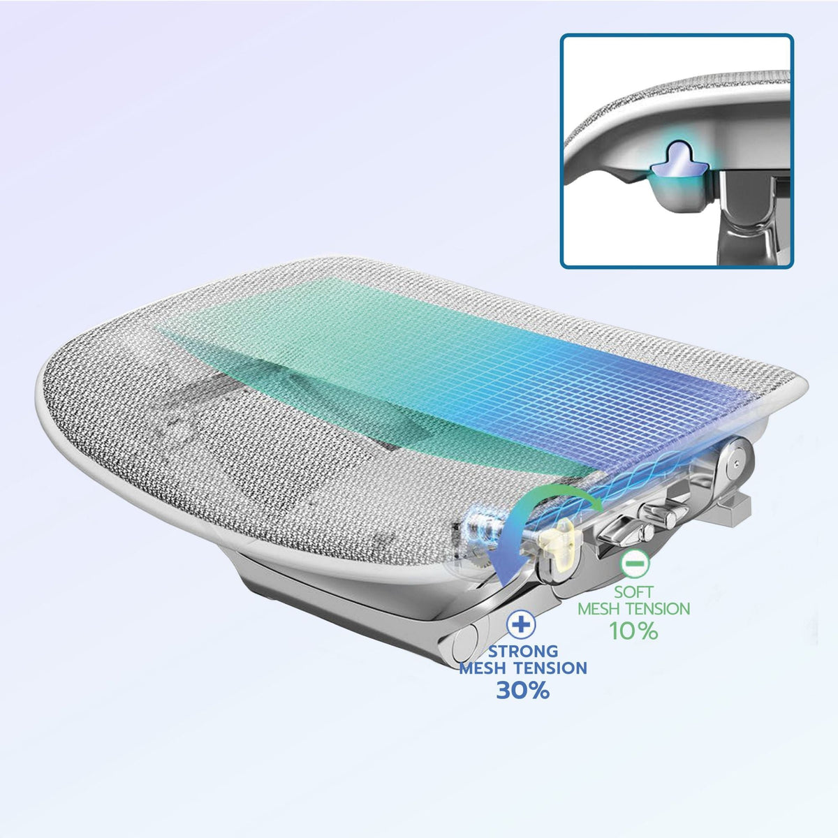 Biuro kėdė Ergohuman ULTRA GEN2 Blue