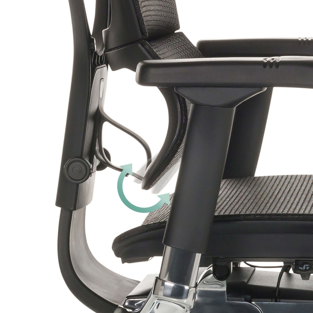 Biuro kėdė Ergohuman SLIM GEN2 Black