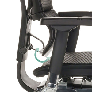 Biuro kėdė Ergohuman SLIM GEN2 Black