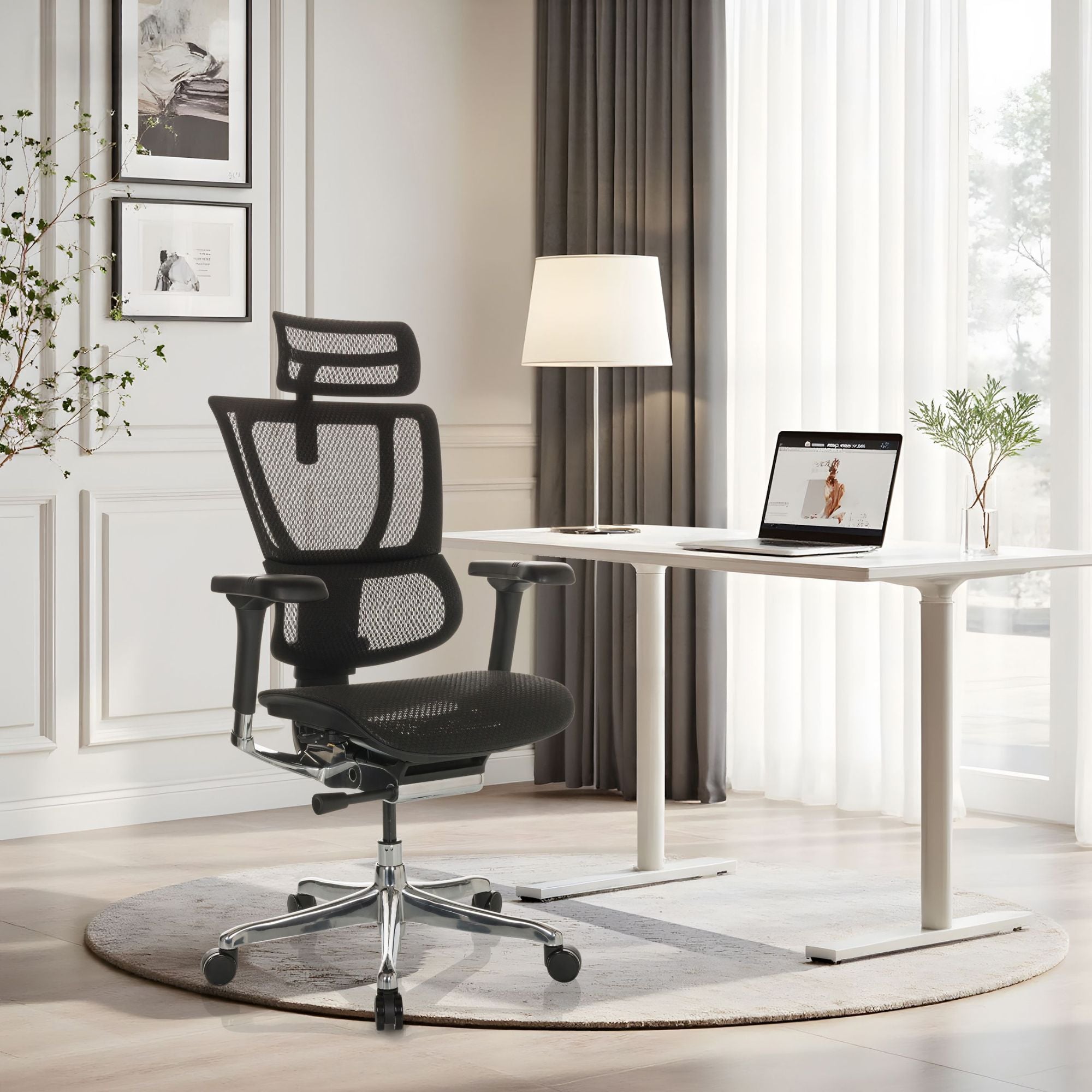Biuro kėdė Ergohuman SLIM GEN2 Black