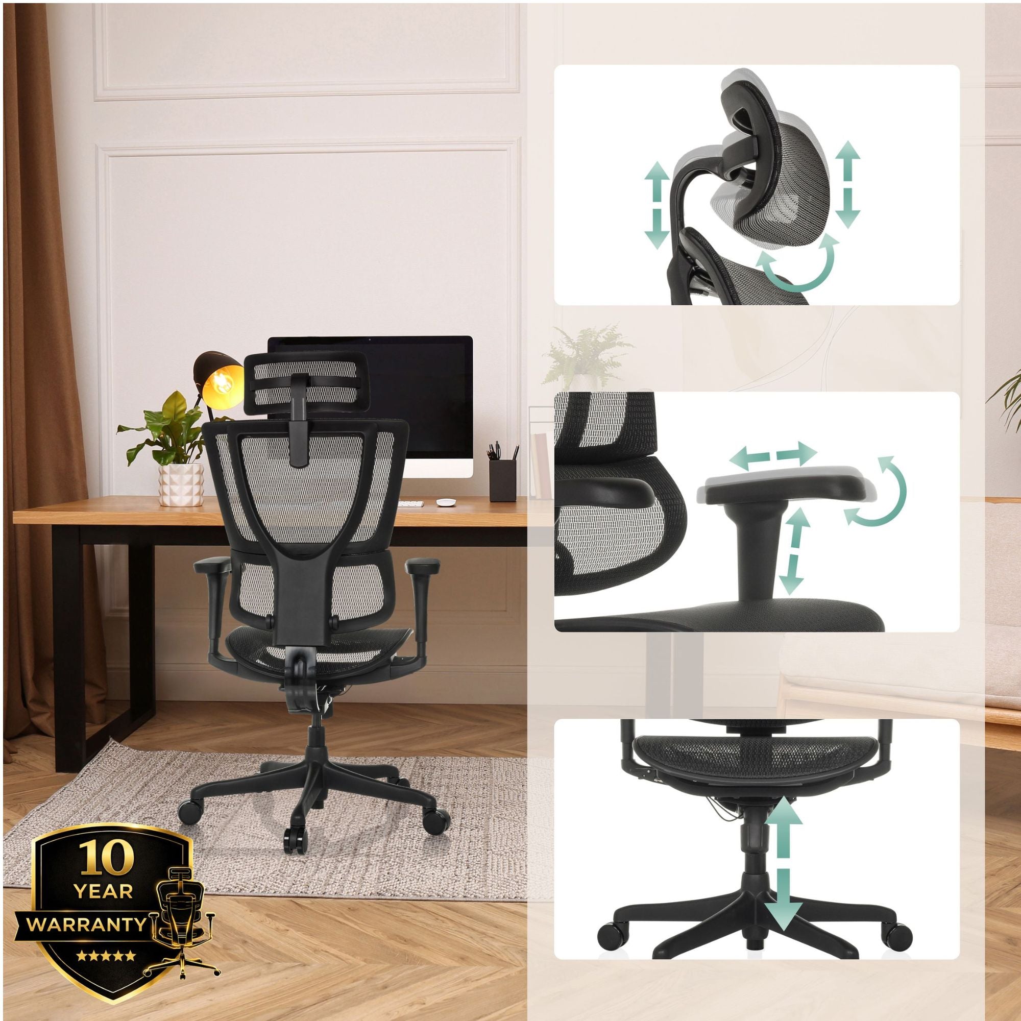 Biuro kėdė Ergohuman SLIM ECO GEN2