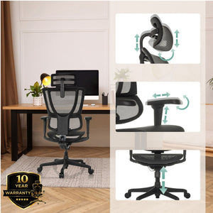 Biuro kėdė Ergohuman SLIM ECO GEN2