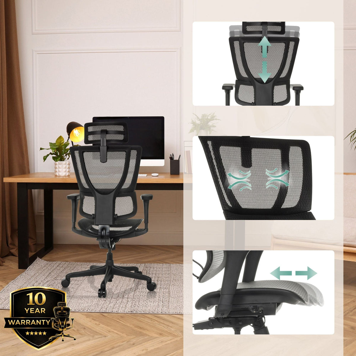 Biuro kėdė Ergohuman SLIM ECO GEN2