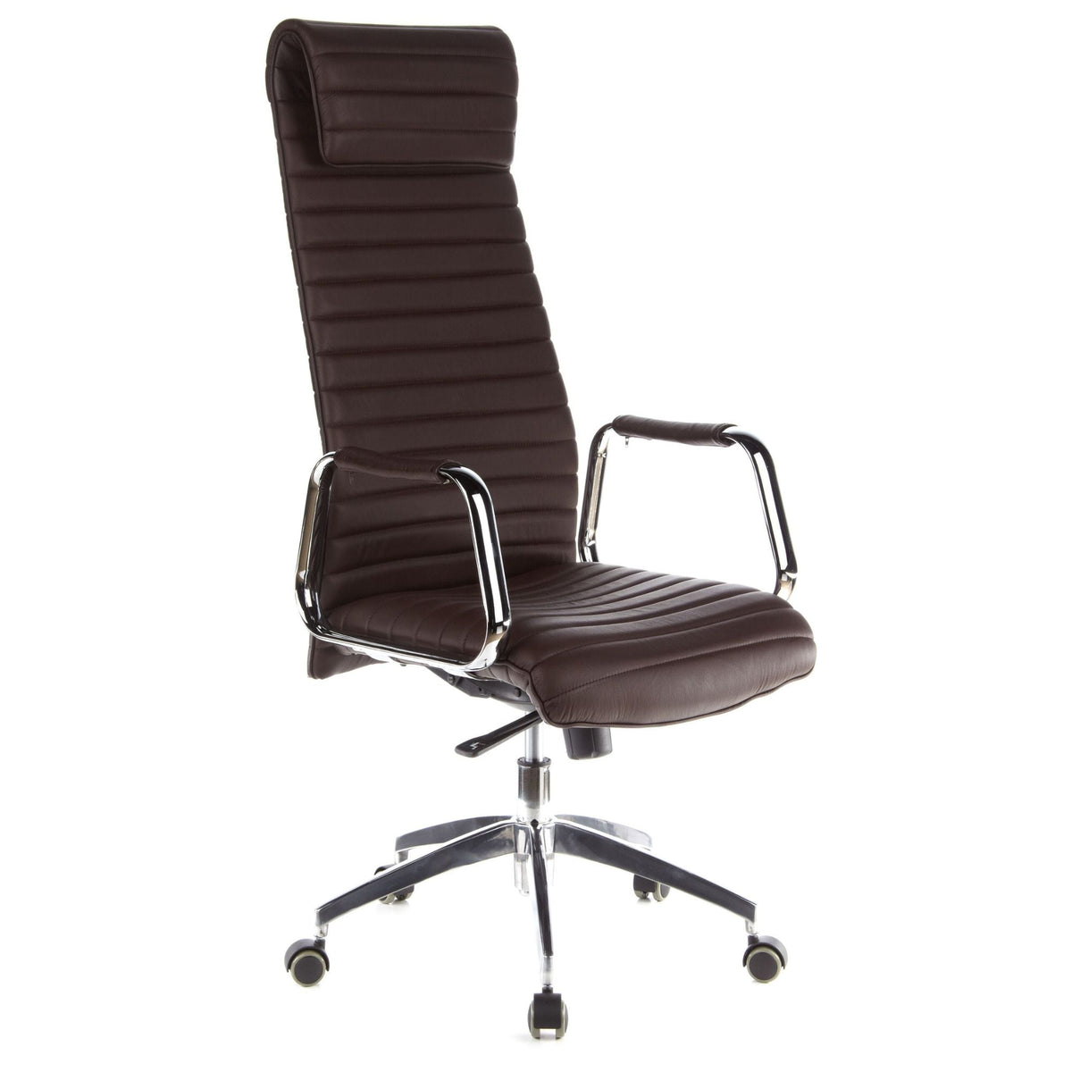 Biuro kėdė ASPERA Nappa Leather Luxus Cognac