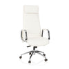 Biuro kėdė ASPERA Nappa Leather Luxus Creme White