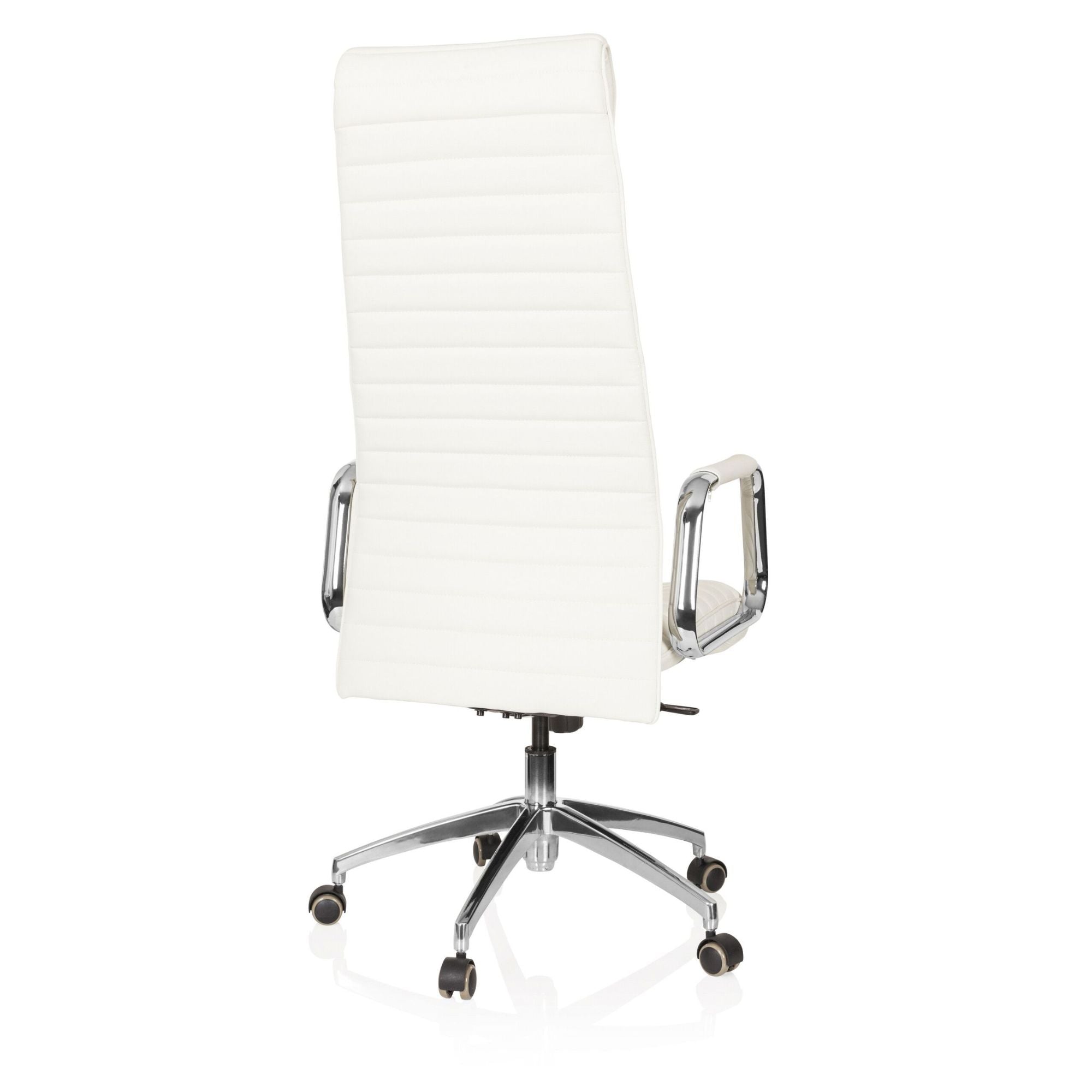 Biuro kėdė ASPERA Nappa Leather Luxus Creme White
