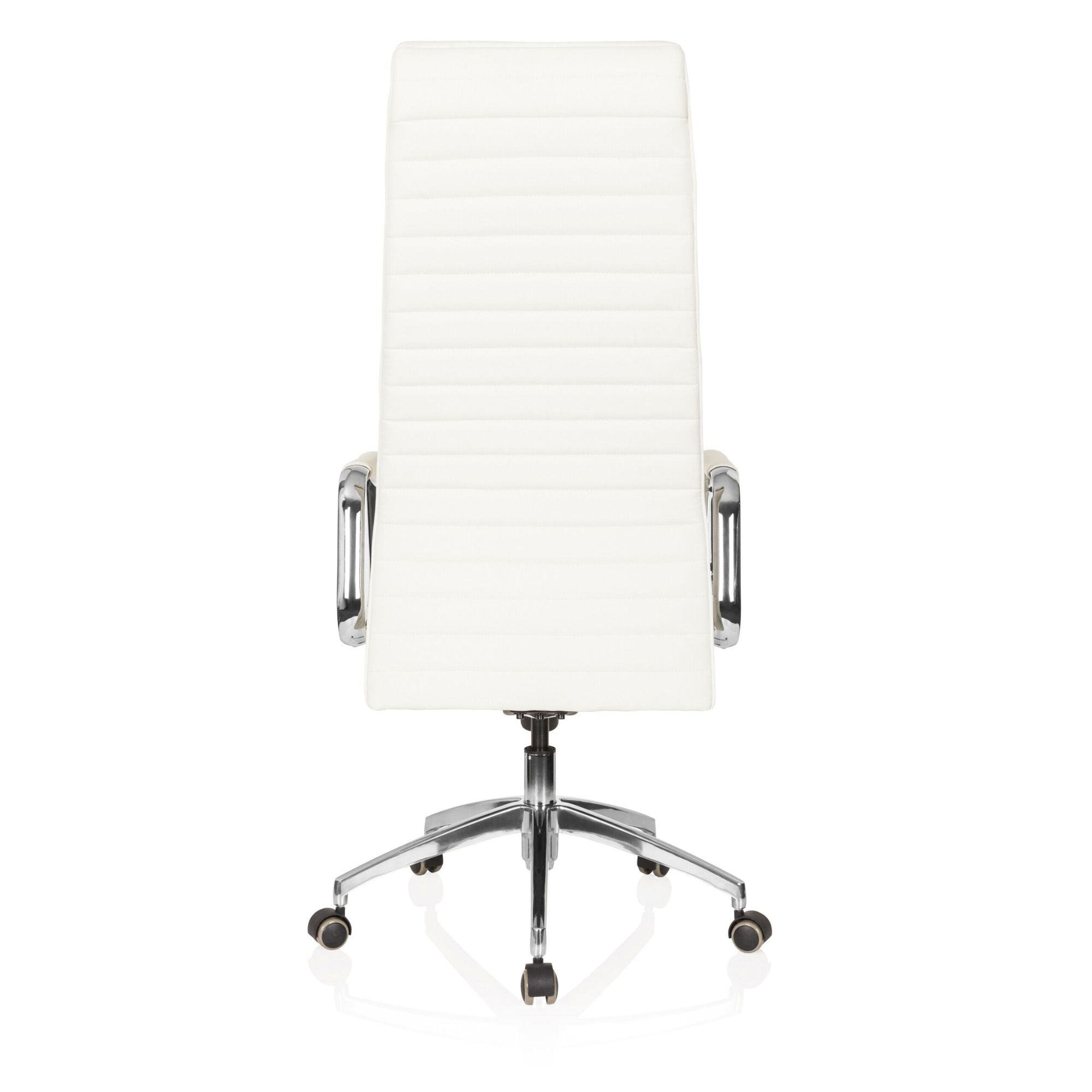 Biuro kėdė ASPERA Nappa Leather Luxus Creme White