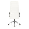 Biuro kėdė ASPERA Nappa Leather Luxus Creme White