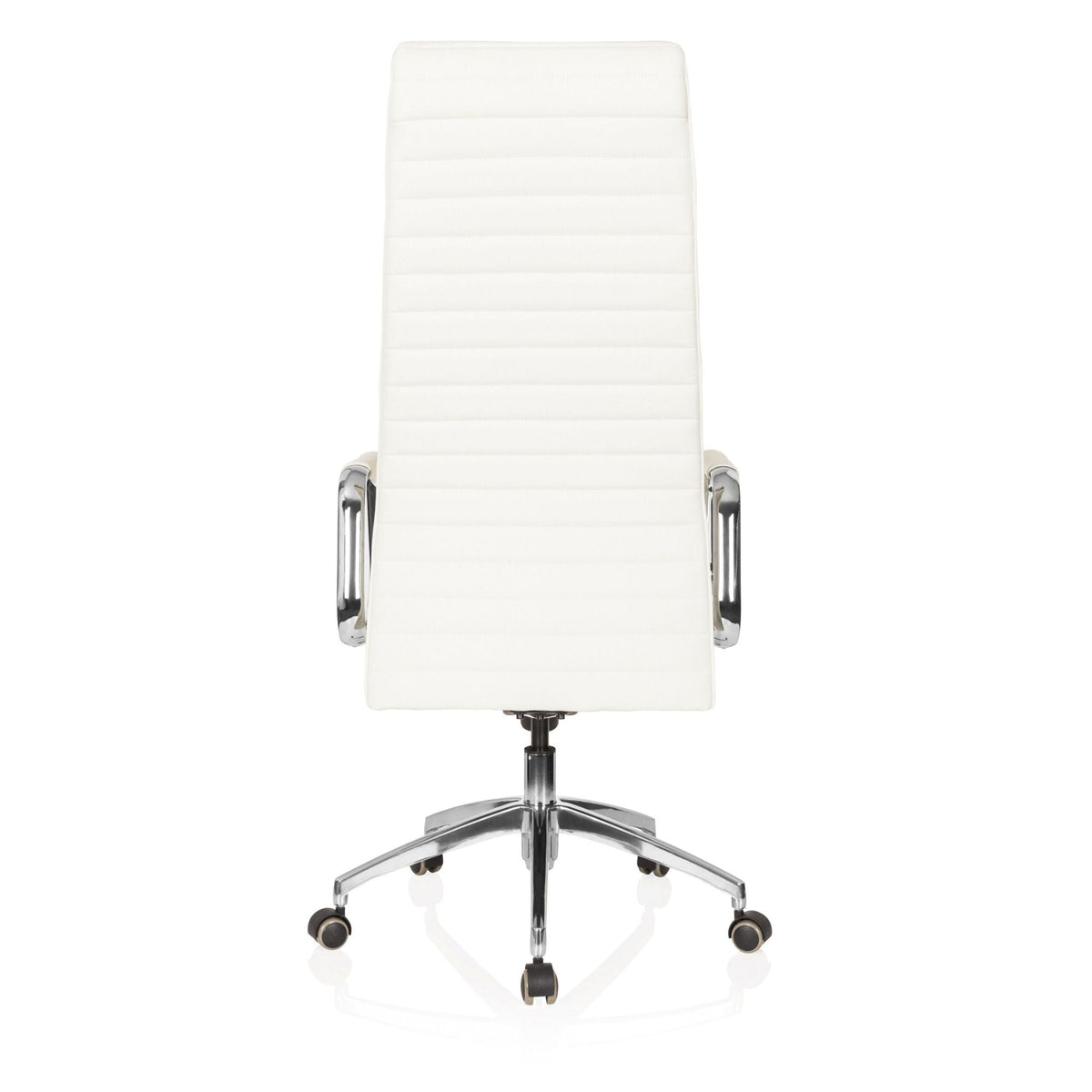 Biuro kėdė ASPERA Nappa Leather Luxus Creme White