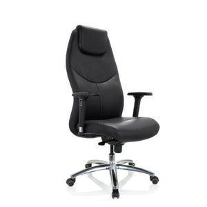 Biuro kėdė Ferrara Executive, juoda (iki 220 kg)