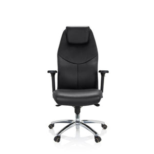 Biuro kėdė Ferrara Executive, juoda (iki 220 kg)