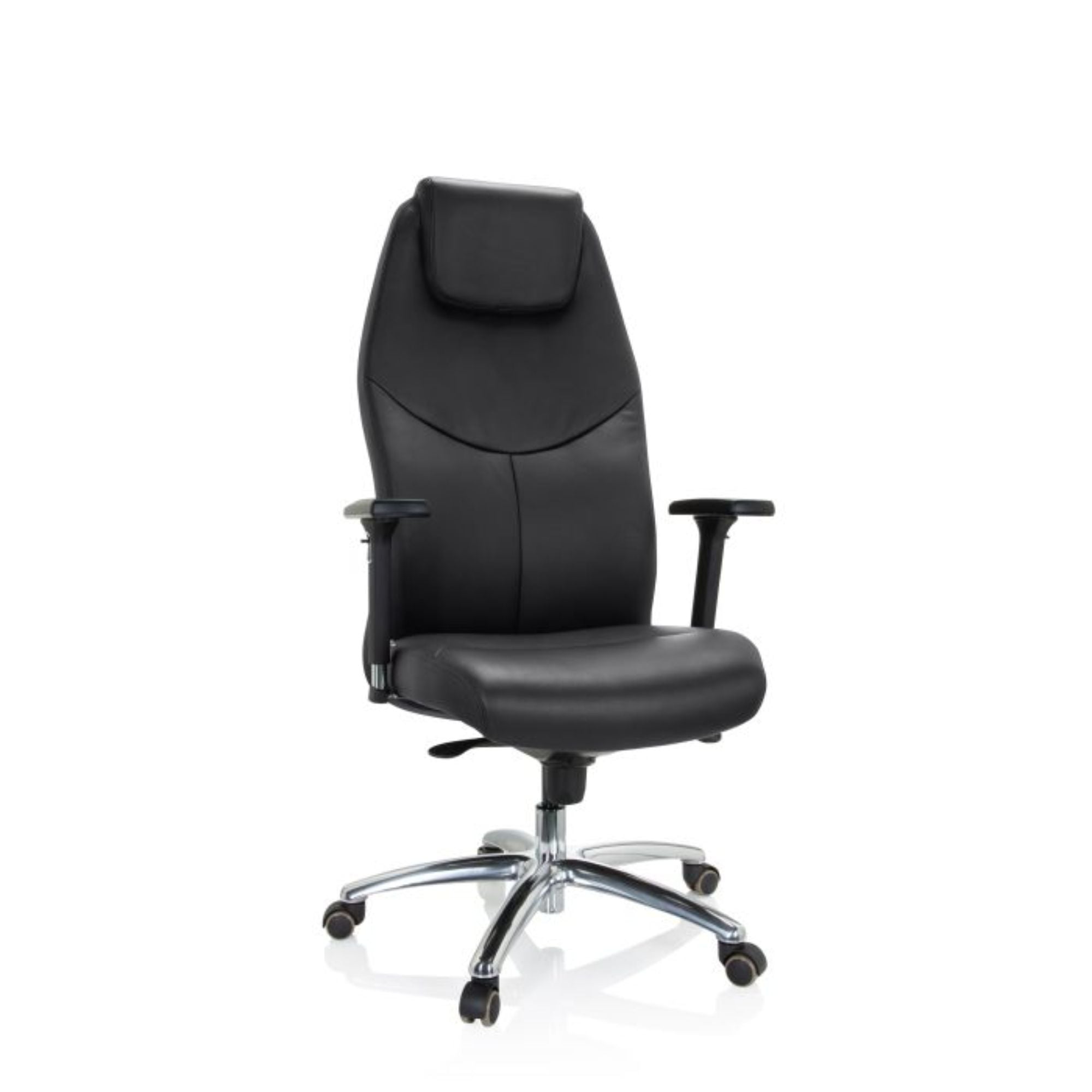 Biuro kėdė Ferrara Executive, juoda (iki 220 kg)