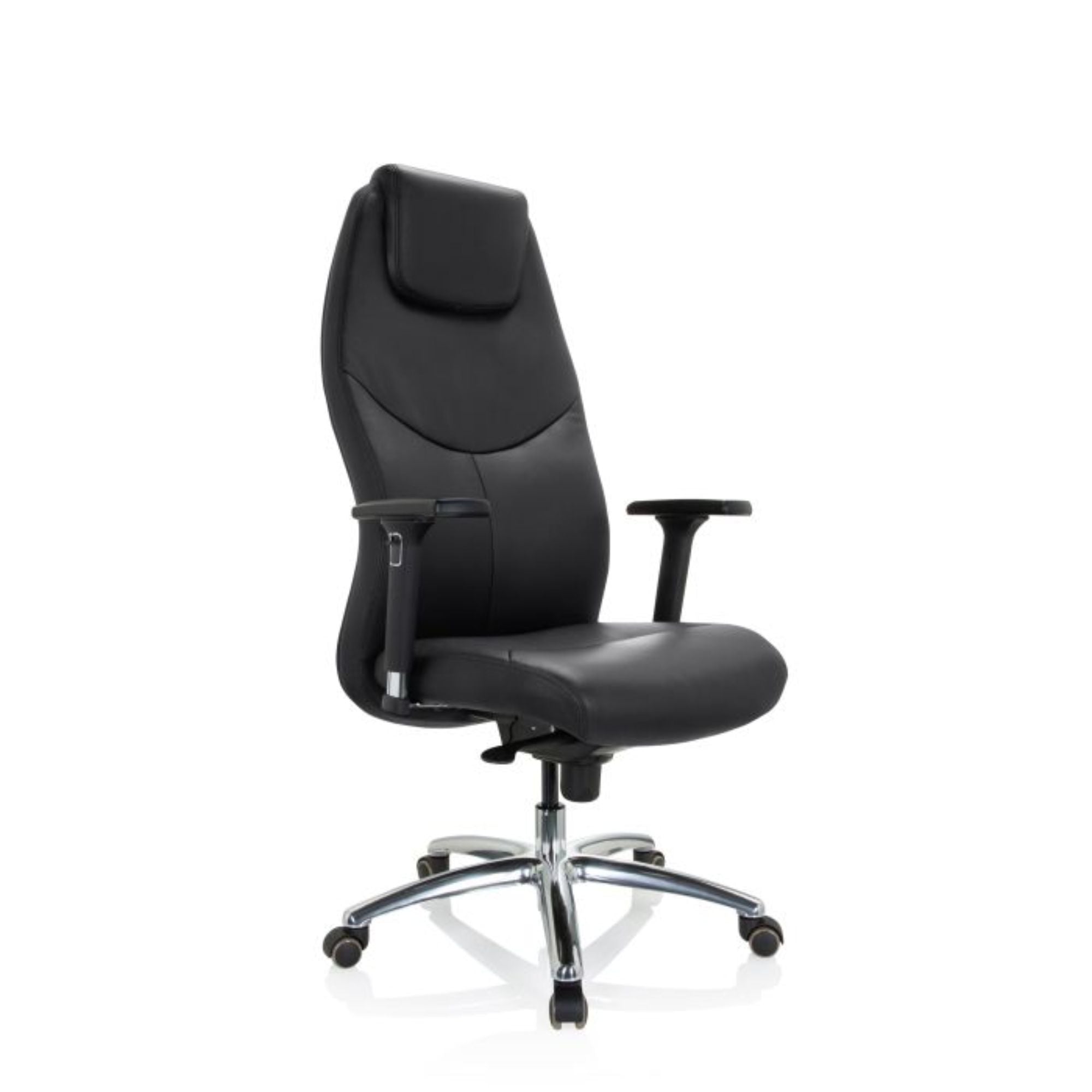 Biuro kėdė Ferrara Executive, juoda (iki 220 kg)