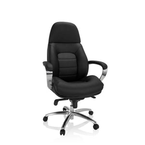Biuro kėdė BRETON II XXL, juoda (iki 160 kg)