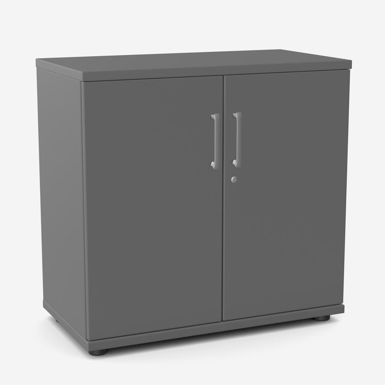 Biroja skapis NUWO, 2 plaukti, 780x800x420 mm, konfigurējams - Ergostock.lv