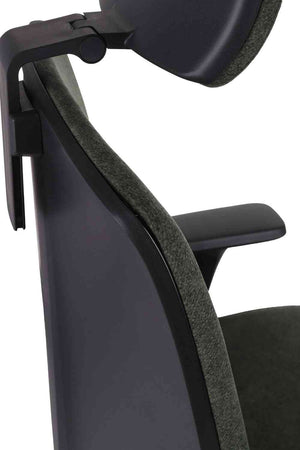 Biroja krēsls Valio BS HD Black Note - Ergostock.lv