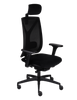Biroja krēsls Valio BS HD Black Note - Ergostock.lv