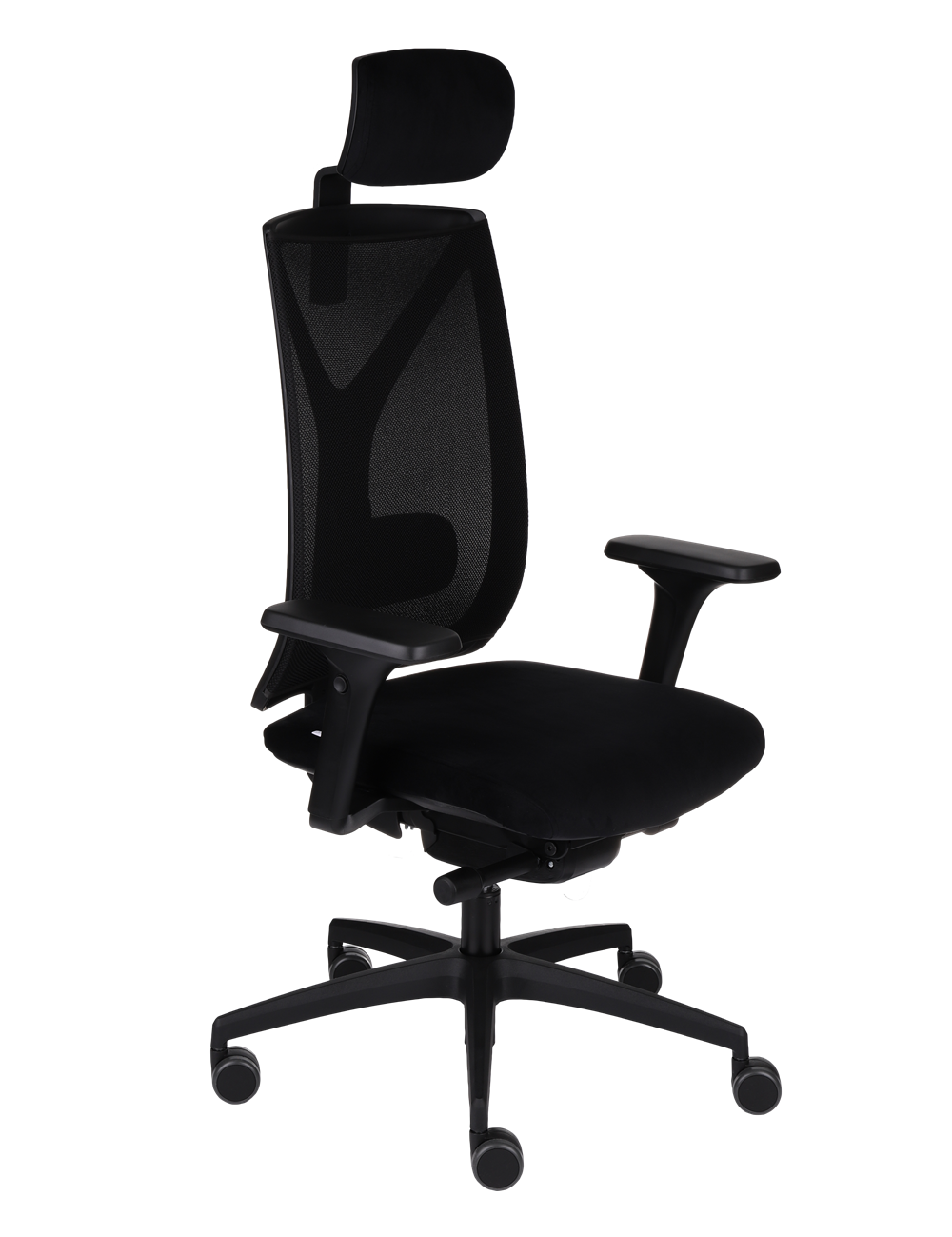 Biroja krēsls Valio BS HD Black Note - Ergostock.lv