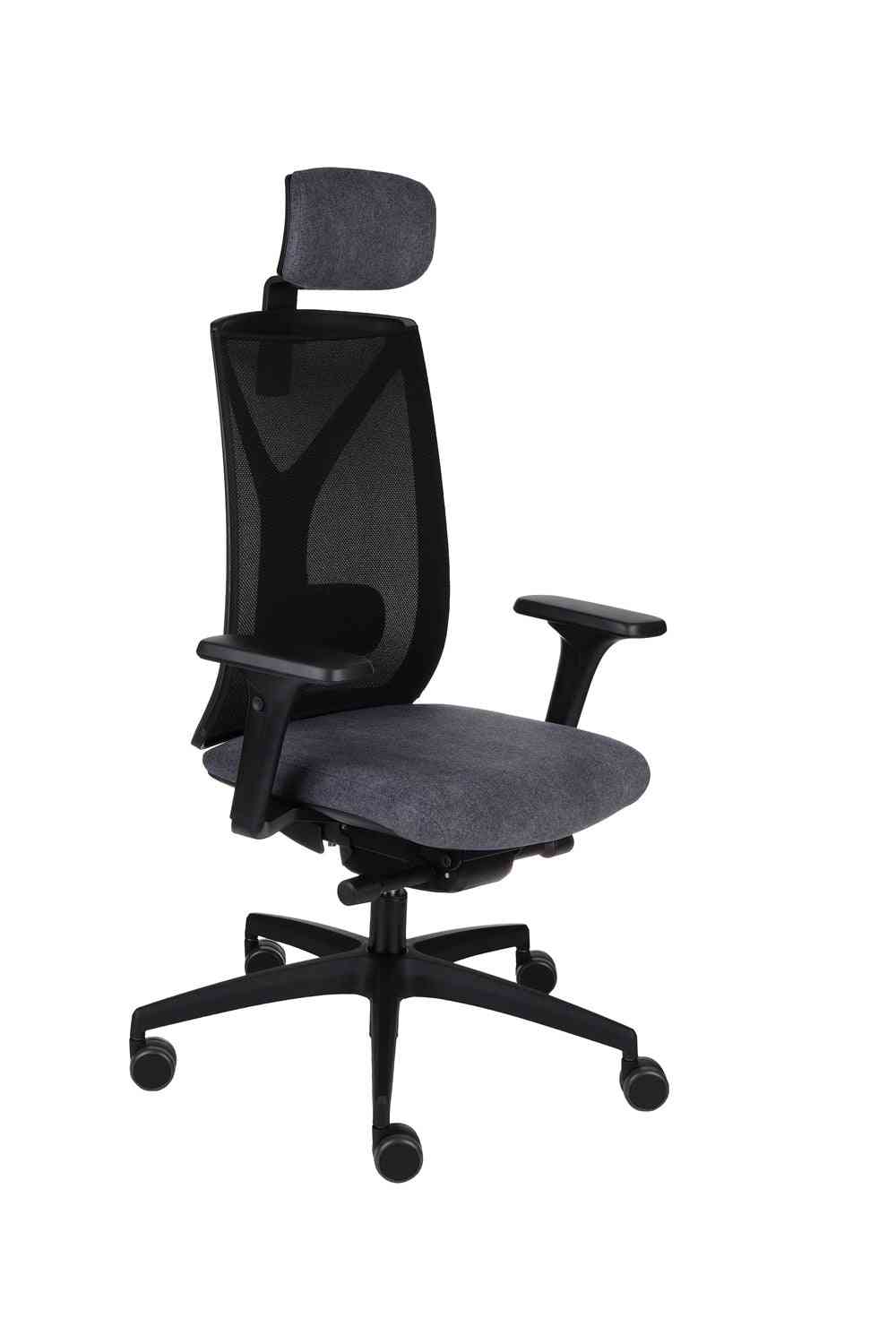 Biroja krēsls Valio BS HD Black Note - Ergostock.lv