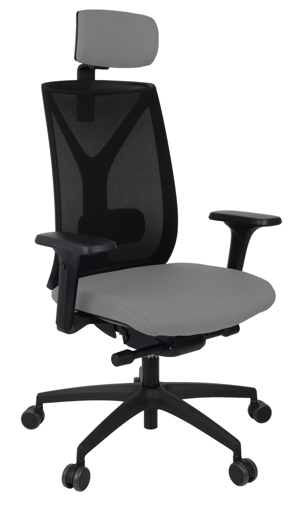 Biroja krēsls Valio BS HD Black Note - Ergostock.lv