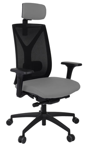 Biroja krēsls Valio BS HD Black Note - Ergostock.lv