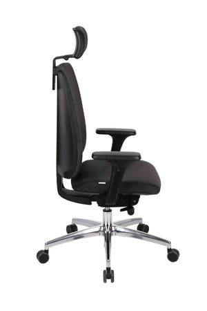Biroja krēsls Valio BS HD Black Note - Ergostock.lv