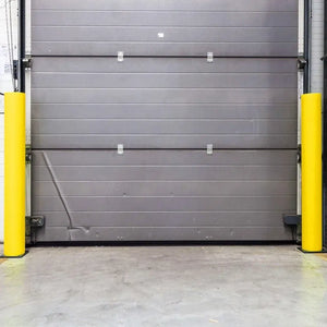 Apsauginis barjeras Brandsafe 600 mm pločio, geltonas / pilkas