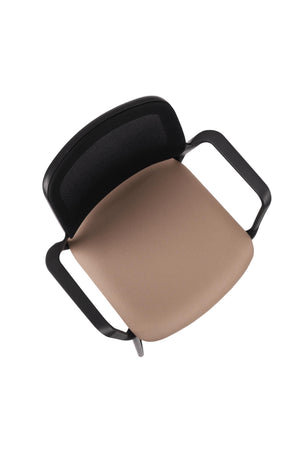Lankytojų kėdė Aspen V BS Arm Black Bondai