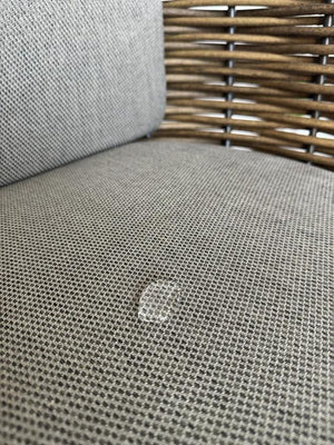 Lauko baldų komplektas Snapty Garden Borneo, sofa, 2 foteliai ir 2 staliukai