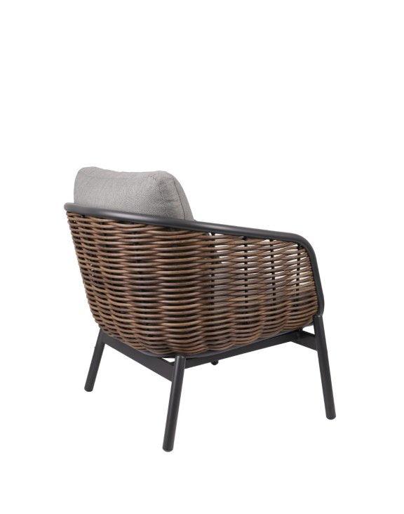 Lauko baldų komplektas Snapty Garden Borneo, kampinė sofa, krėslas ir 2 staliukai