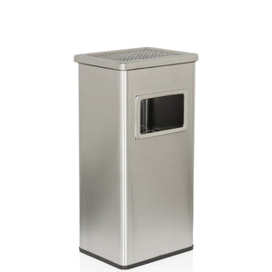 Šiukšliadėžė su pelenine CLEAN 16 L
