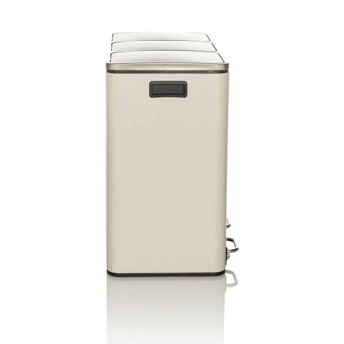 Atliekų šiukšliadėžė CLEAN PRO Beige, 3 x 18 L