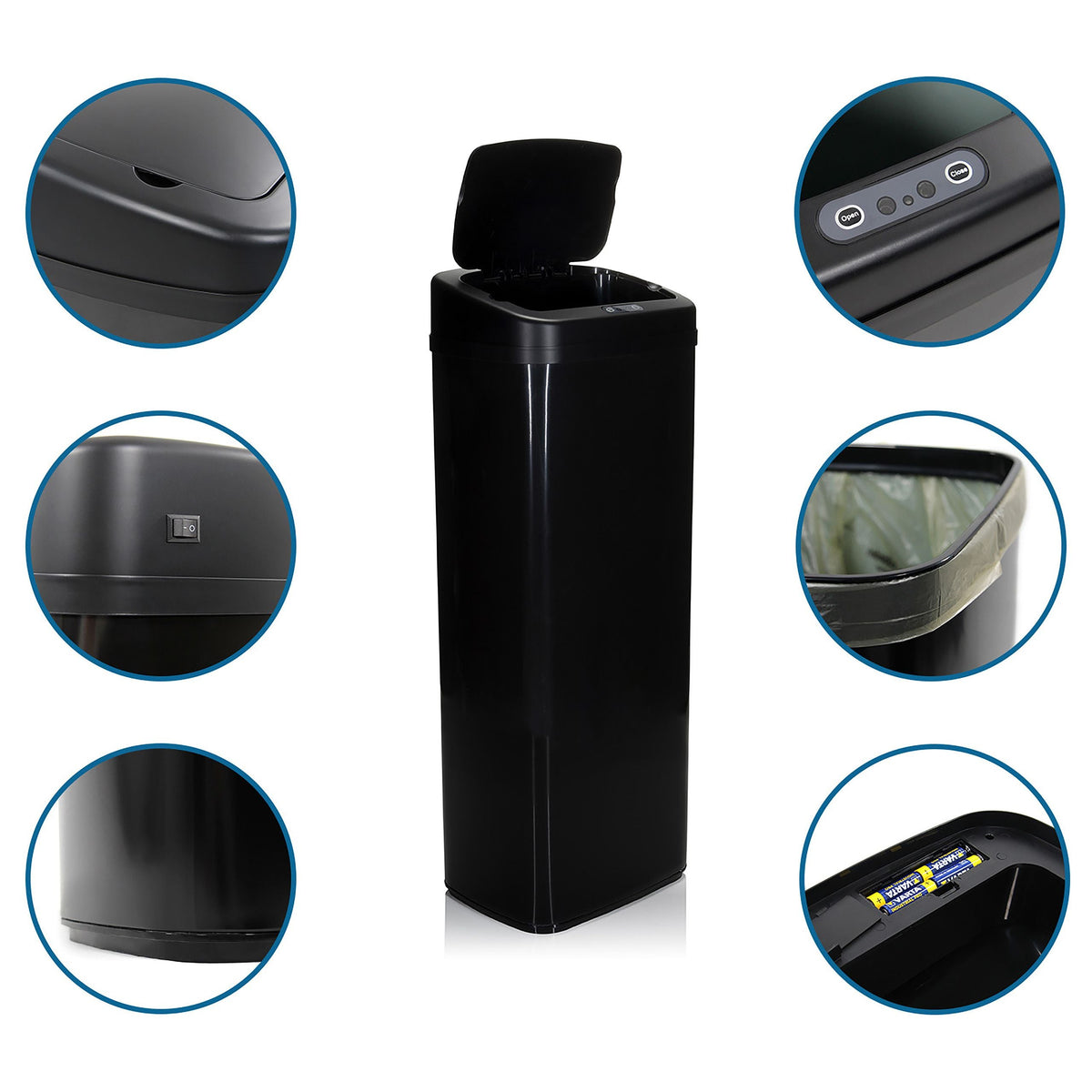 Šiukšliadėžė CLEAN SENSOR PRO, 50L