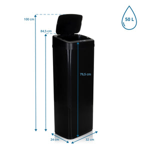 Šiukšliadėžė CLEAN SENSOR PRO, 50L