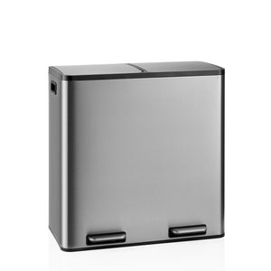 Atliekų dėžė CLEAN Stainless 2 x 30 L