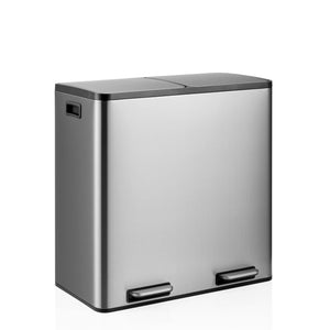 Atliekų dėžė CLEAN Stainless 2 x 30 L
