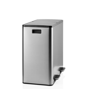 Atliekų dėžė CLEAN Stainless 2 x 30 L