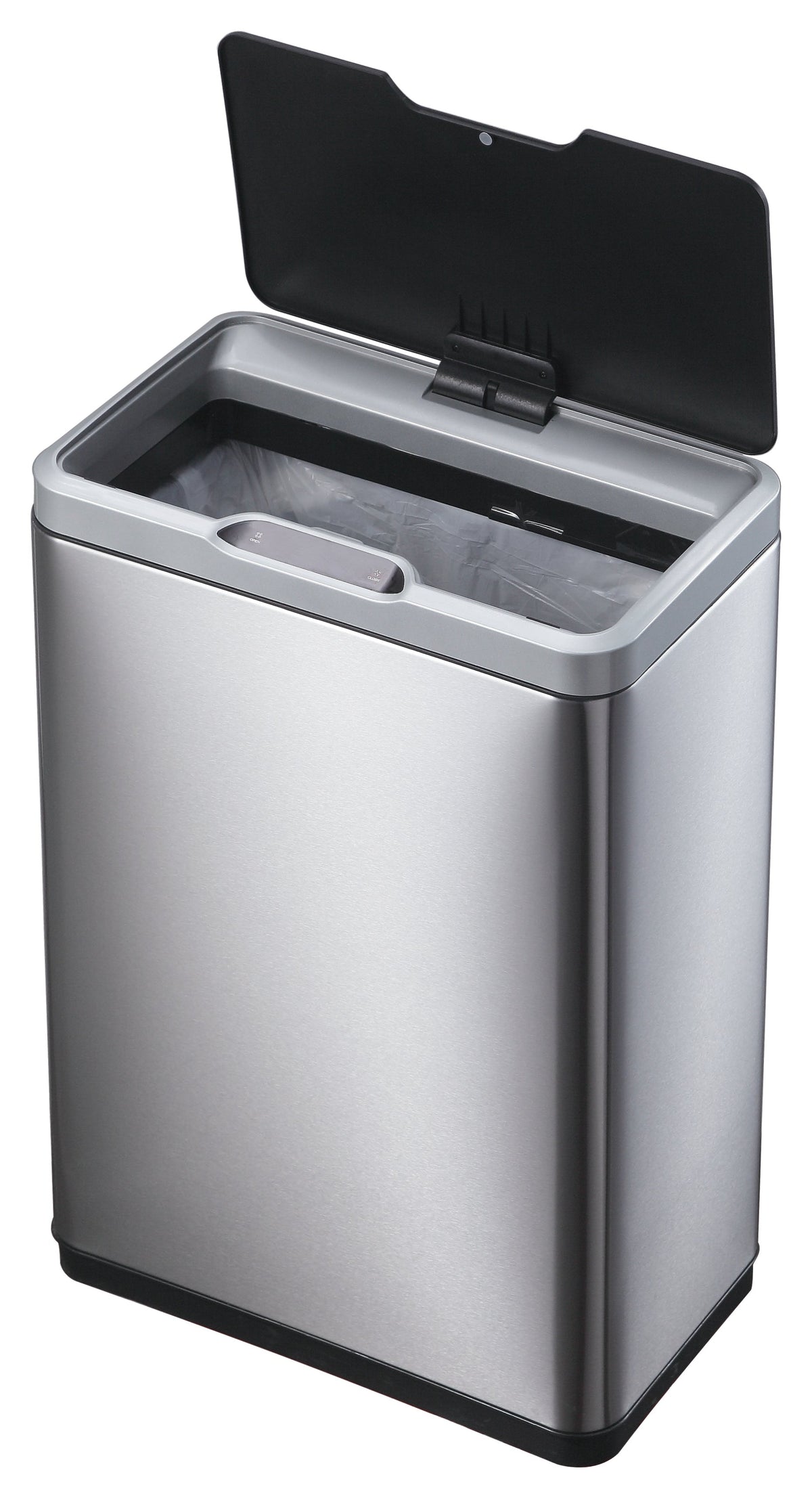 Šiukšliadėžė MIRAGE 45 L, nerūdijantis plienas, su jutikliu