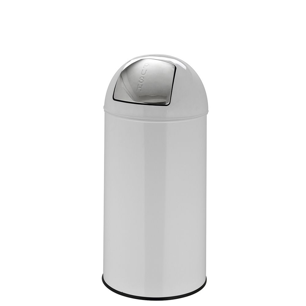 Atliekų šiukšliadėžė PUSH White 35 L