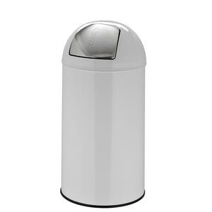 Šiukšliadėžė PUSH White 50 L