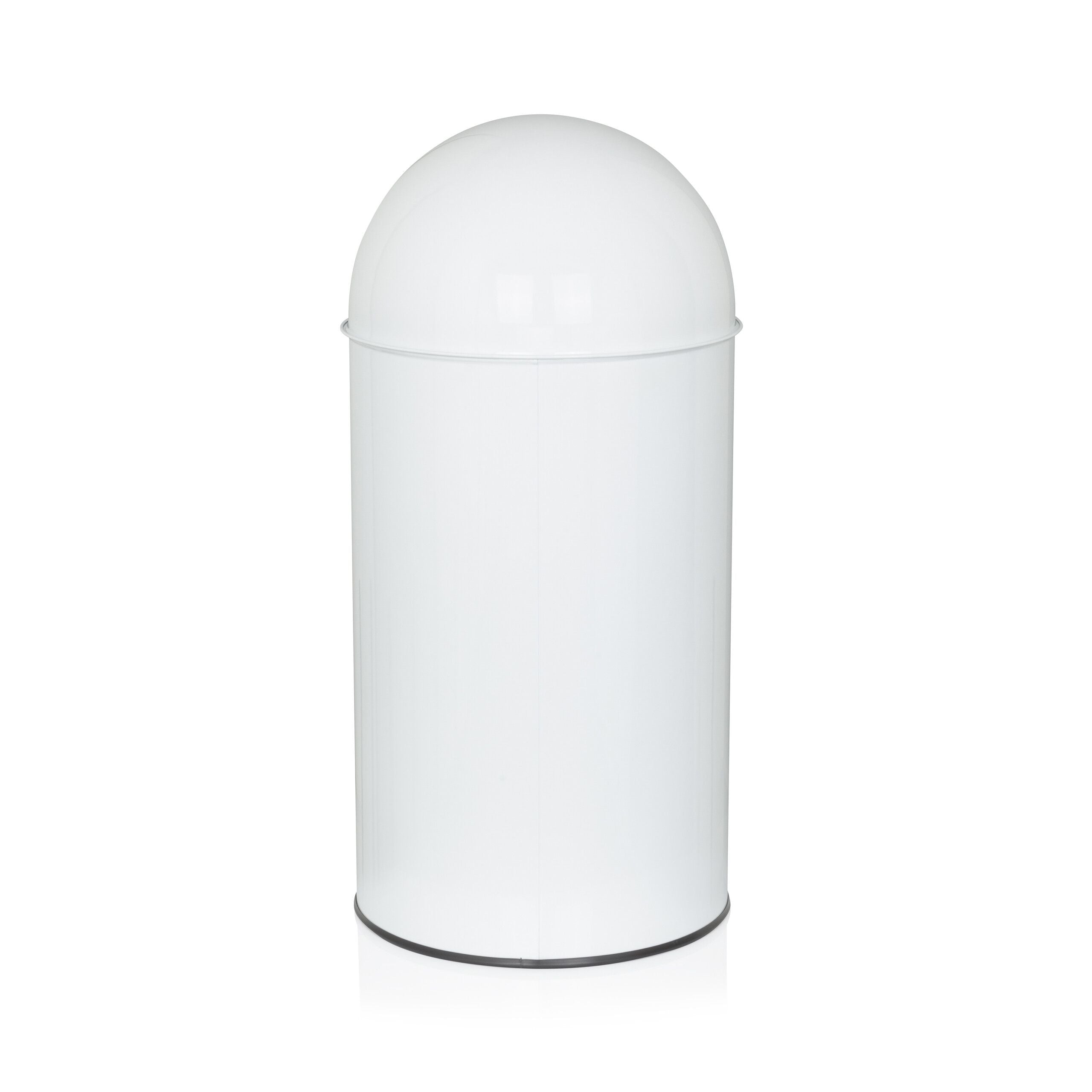 Šiukšliadėžė PUSH White 50 L