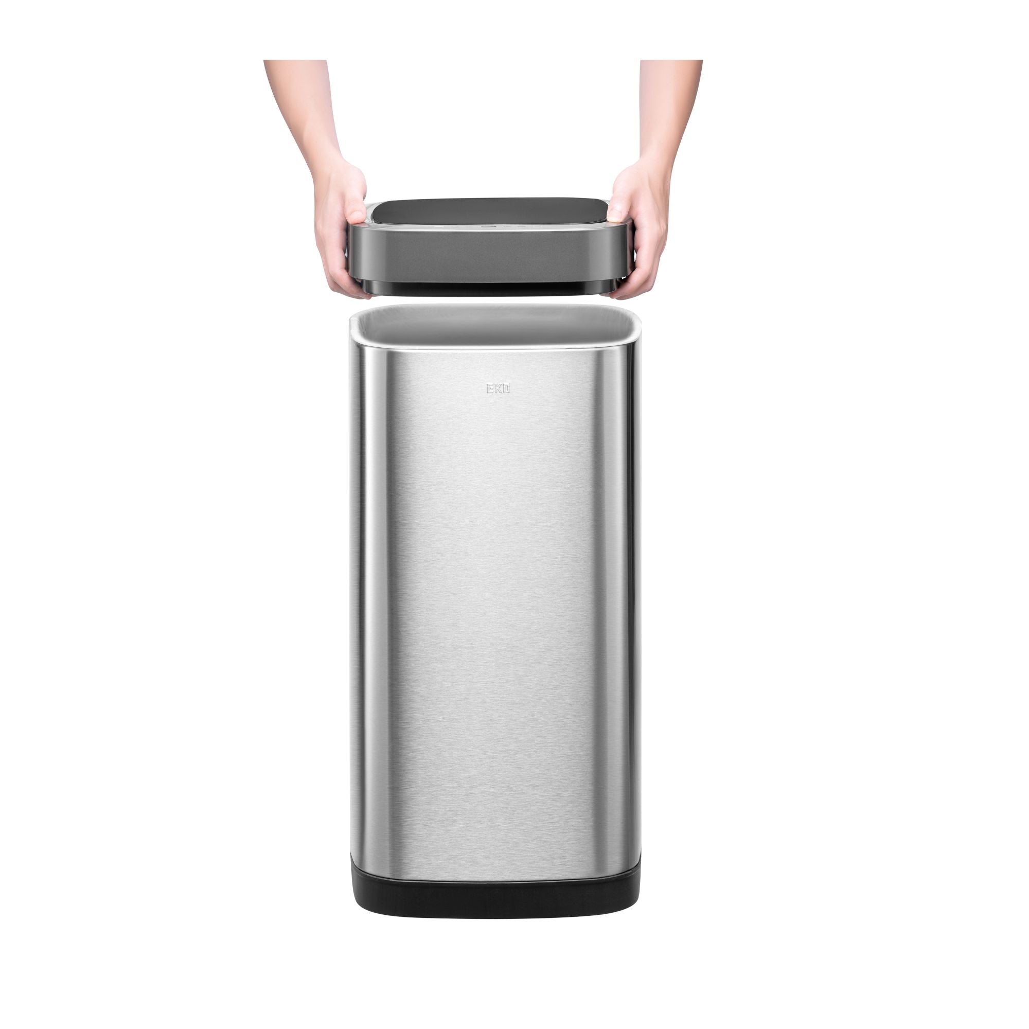 Šiukšliadėžė SMART SENSOR 50 L, nerūdijantis plienas, su jutikliu